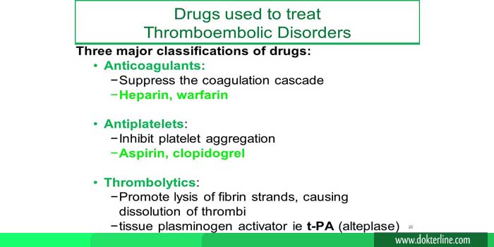 Perbedaan antikoagulan dan antiplatelet